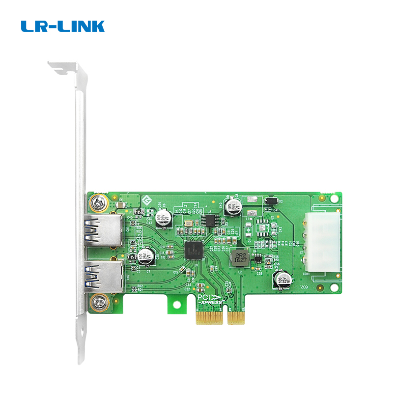 USB3.1 adapter card, USB3.1 expansion card, PCIe x1 dual-port USB3.0 card